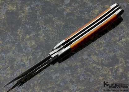 Johnny Stout Custom Knife Jigged Bone 2 Blade Slip Joint - Image 5