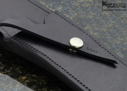 Harold Corby Custom Knife "The Devil's Right Hand" D-Guard Saw Tooth Fighter w/ 3 interchangeable Guards - Image 8