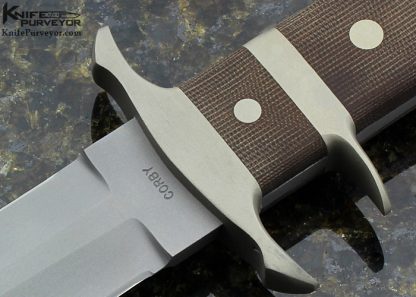 Harold Corby Custom Knife Subhilt Fighter - Image 2