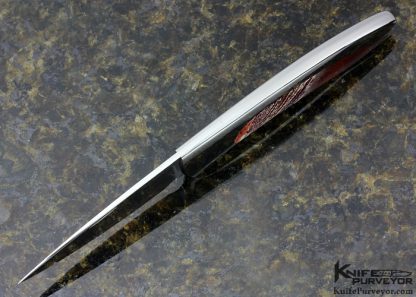 Scott Sawby Custom Knife Tern with Picture Jasper Inlay - Image 5