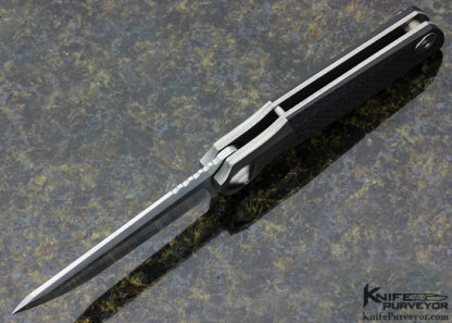 Eddie Baca Custom Knife Liong Mah Design "Remedy" Flipper - Image 4