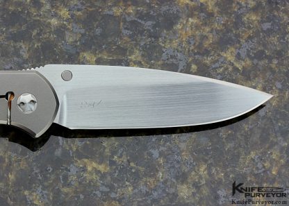 Michael Raymond Custom Knife "Estrella" Titanium Frame Lock - Image 3