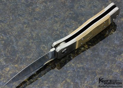 Ron Lake Custom Knife 1 of 8 World Trade Center I-Beam Piston Lock - Image 8