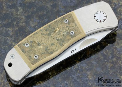 Ron Lake Custom Knife 1 of 8 World Trade Center I-Beam Piston Lock - Image 9