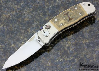 Ron Lake Custom Knife 1 of 8 World Trade Center I-Beam Piston Lock