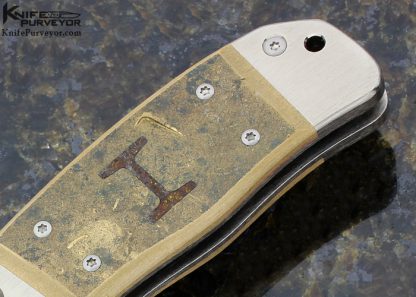 Ron Lake Custom Knife 1 of 8 World Trade Center I-Beam Piston Lock - Image 3