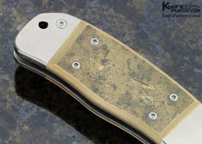 Ron Lake Custom Knife 1 of 8 World Trade Center I-Beam Piston Lock - Image 6