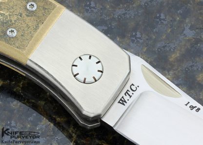 Ron Lake Custom Knife 1 of 8 World Trade Center I-Beam Piston Lock - Image 5