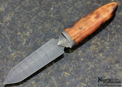 Anders Hogstrom Custom Knife Sole Authorship Damascus
