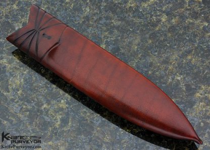 Anders Hogstrom Custom Knife Sole Authorship Damascus - Image 7