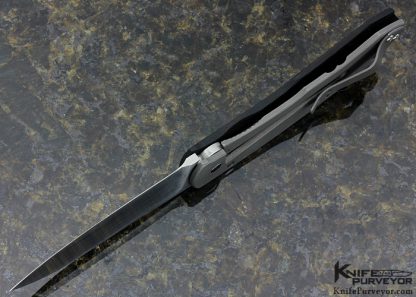 Brad Southard Custom Knife Marbleized Carbon Fiber "Daws" Frame Lock - Image 5
