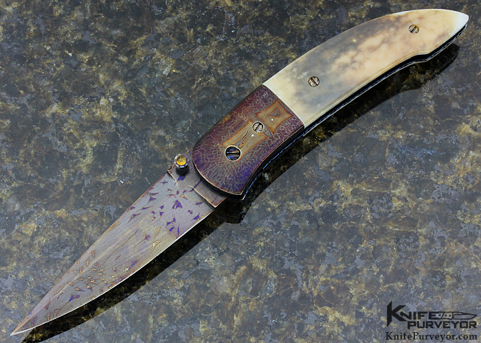 Rick Dunkerley Custom Knife Sole Authorship Damascus