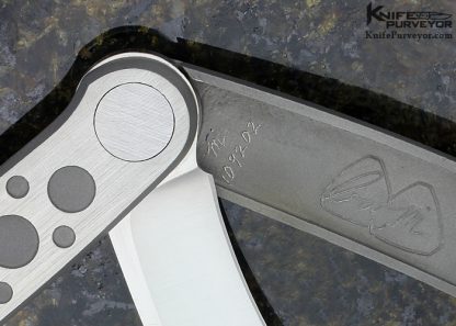 Barry Wood Custom Knife Funny Folder - Image 6