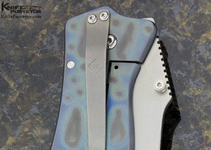 Jim Burke Custom Knife "Resurrection" Titanium Frame Lock - Image 5