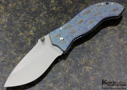 Jim Burke Custom Knife "Resurrection" Titanium Frame Lock