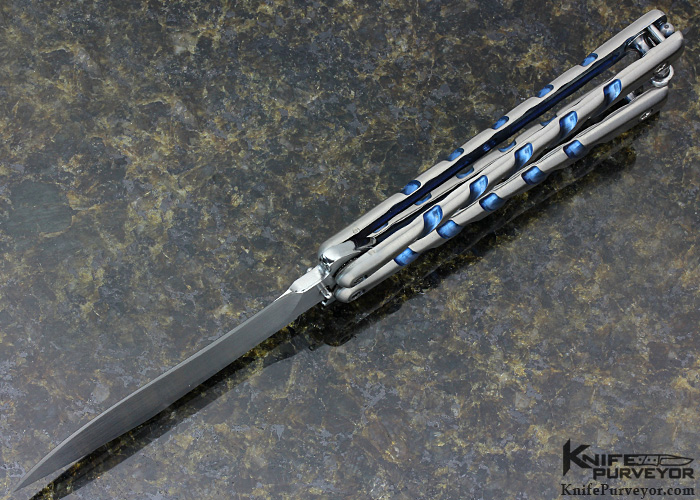 Darrel Ralph Custom Knife DRT Anodized Titanium Twist Handle - Image 5