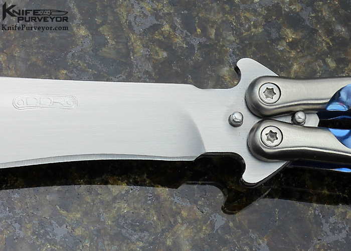 Darrel Ralph Custom Knife DRT Anodized Titanium Twist Handle - Image 2