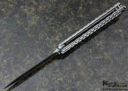 Darrel Ralph Custom Knife DRT Balisong Clip Point Blade - Image 5
