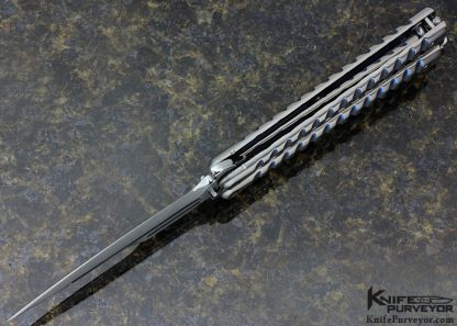 Darrel Ralph Custom Knife DRT Venturi V82 Titanium Twist Handle Bayonet Dagger - Image 6