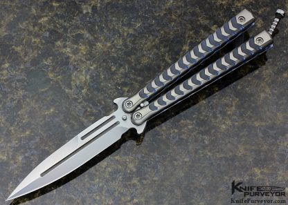 Darrel Ralph Custom Knife DRT Venturi V82 Titanium Twist Handle Bayonet Dagger