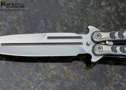 Darrel Ralph Custom Knife DRT Venturi V82 Titanium Twist Handle Bayonet Dagger - Image 3