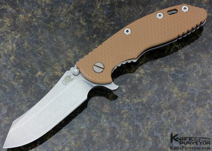 Rick Hinderer Custom Knife XM-18 w/ Skinner Blade