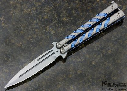 Darrel Ralph Custom Knife DRT Venturi V82 Titanium Twist Handle Bayonet Dagger