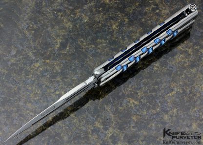 Darrel Ralph Custom Knife DRT Venturi V82 Titanium Twist Handle Bayonet Dagger - Image 4