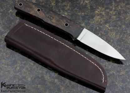Dietmar Kressler Custom Knife Ironwood Hunter - Image 3