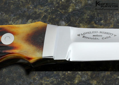 Bob Loveless Loveless Merritt Logo Amber Stag Hide Out - Image 4
