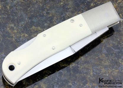 Jess Horn Custom Knife 1988 FBK #173 Lockback - Image 5