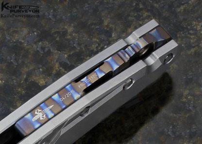 Marfione Custom Knives Deryk Munroe "Sigil" with Hattori Cowry-X Damascus - Image 7
