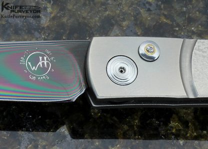 William Henry Custom Knife B10-A200 Auto Titanium Button Lock - Image 2
