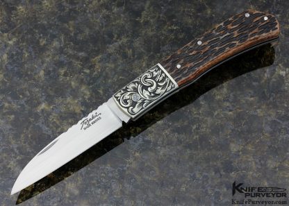 Shigeru Tozaki Engraved Gents Jigged Bone 6342