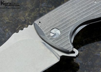 Matt Diskin Custom Knife Milled Frame Lock Flipper - Image 2