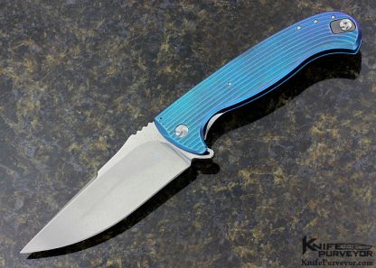 Matt Diskin Custom Knife Milled Frame Lock Flipper