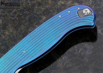 Matt Diskin Custom Knife Milled Frame Lock Flipper - Image 2