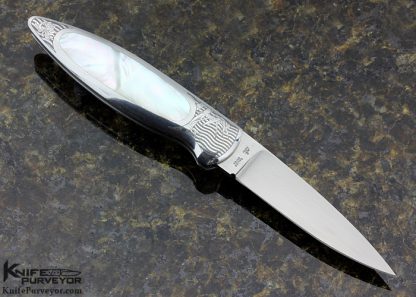 Hanwei Knife Engraved Mother of Pearl Limited Run of 200 Scale Release Folder - Image 3