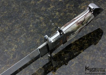 Dietmar Kressler Custom Knife Bone Big Bear Fighter - Image 5