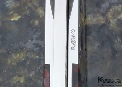 Scott Sawby Custom Knife Pietersite Skimmer Engraved by Marian Sawby - Image 7