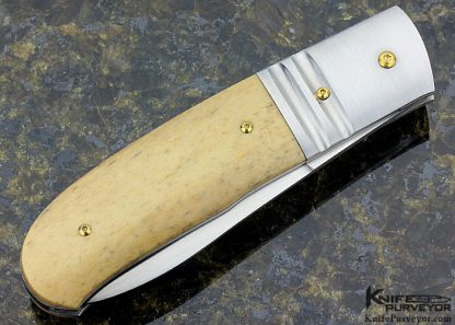 Steve Fecas Custom Knife Semi Skinner Oosic Linerlock - Image 3