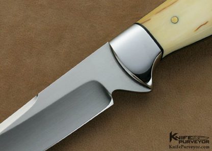 Gaetan Beauchamp Custom Knives Sole Authorship Scrimmshawed  Hunter - Image 2