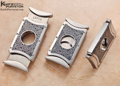 Mathew Lerch Custom Cutter with Devin Thomas Damascus