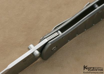 Collaboration Between John W. Smith, Chris Smith & Aaron Frederick Custom Knife Model C-1 Frame Lock - Image 5