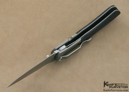 Aaron Frederick Custom Knives S30V & Black G-10 "Every Day Carry"  Linerlock - Image 8