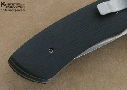 Aaron Frederick Custom Knives S30V & Black G-10 "Every Day Carry"  Linerlock - Image 5
