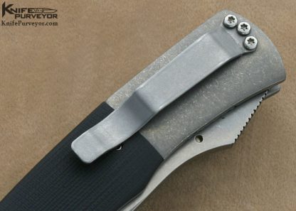 Aaron Frederick Custom Knives S30V & Black G-10 "Every Day Carry"  Linerlock - Image 4