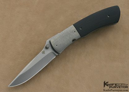 Aaron Frederick Custom Knives S30V & Black G-10 "Every Day Carry"  Linerlock