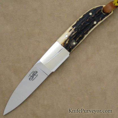 Yoshihito Aida Custom Knife Stag Stiffhorn
