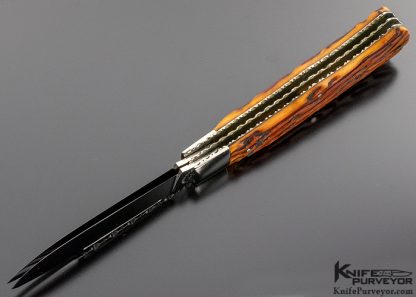 Al Crenshaw Custom Knife Jigged Bone Trapper - Image 7